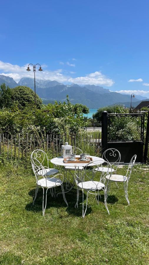 Le Chalet De La Plage Sévrier Eksteriør billede