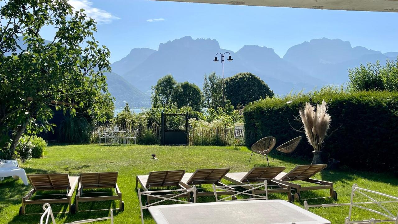Le Chalet De La Plage Sévrier Eksteriør billede