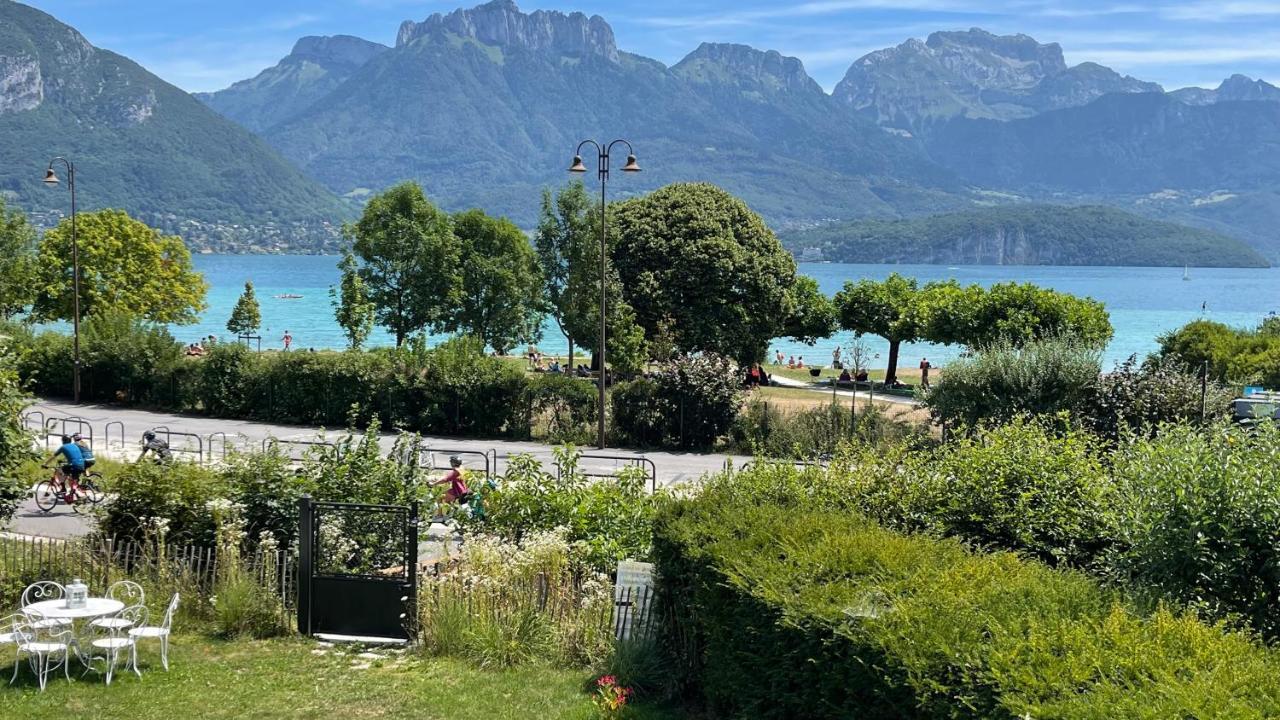 Le Chalet De La Plage Sévrier Eksteriør billede